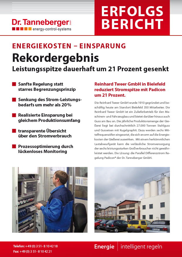 Gießerei Tweer Erfolgsbericht